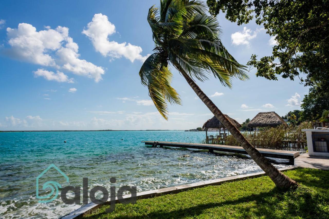 Villa Xtohil With Private Access To The Magic 7 Colors Lagoon Bacalar Exterior photo