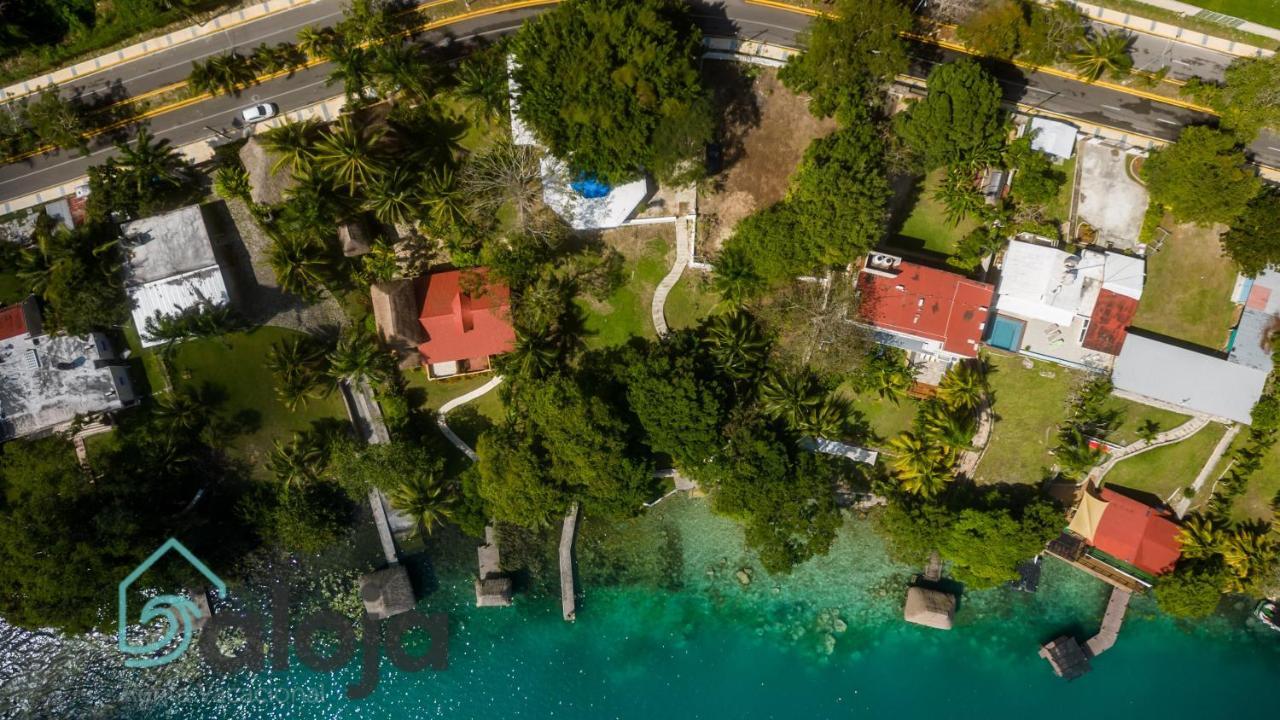 Villa Xtohil With Private Access To The Magic 7 Colors Lagoon Bacalar Exterior photo