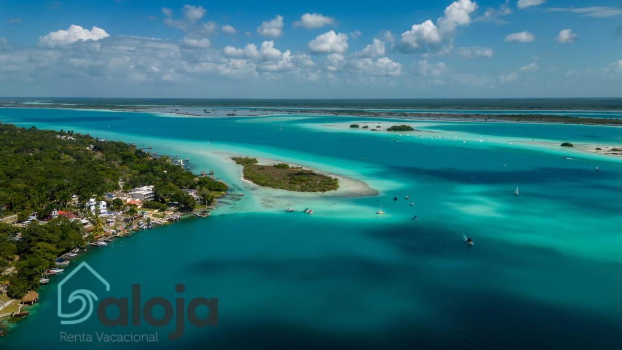 Villa Xtohil With Private Access To The Magic 7 Colors Lagoon Bacalar Exterior photo