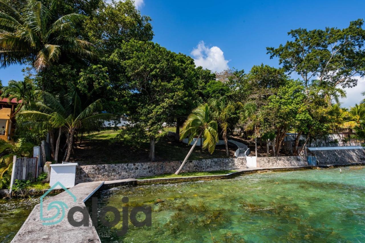 Villa Xtohil With Private Access To The Magic 7 Colors Lagoon Bacalar Exterior photo