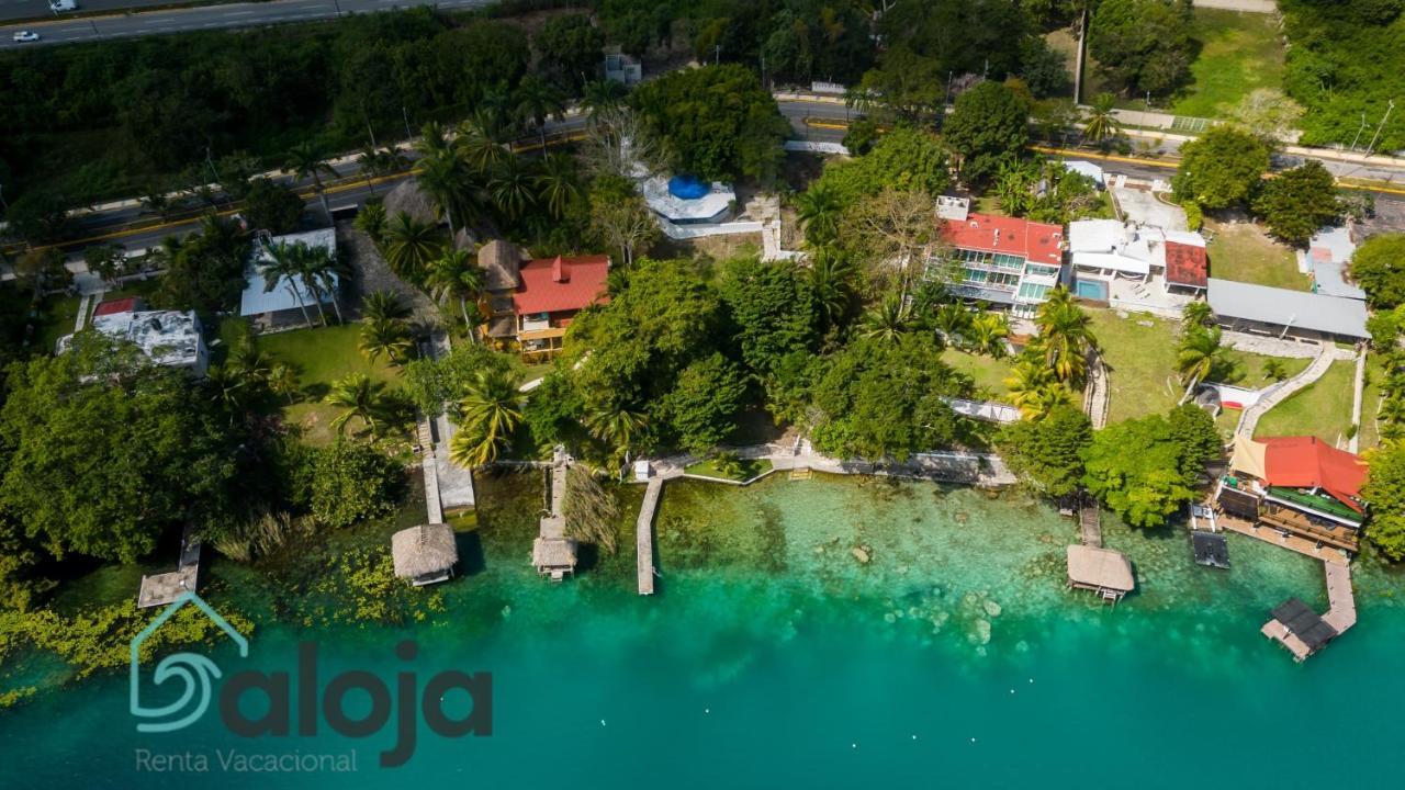 Villa Xtohil With Private Access To The Magic 7 Colors Lagoon Bacalar Exterior photo