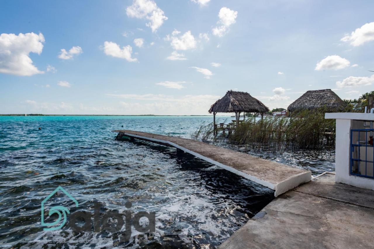 Villa Xtohil With Private Access To The Magic 7 Colors Lagoon Bacalar Exterior photo