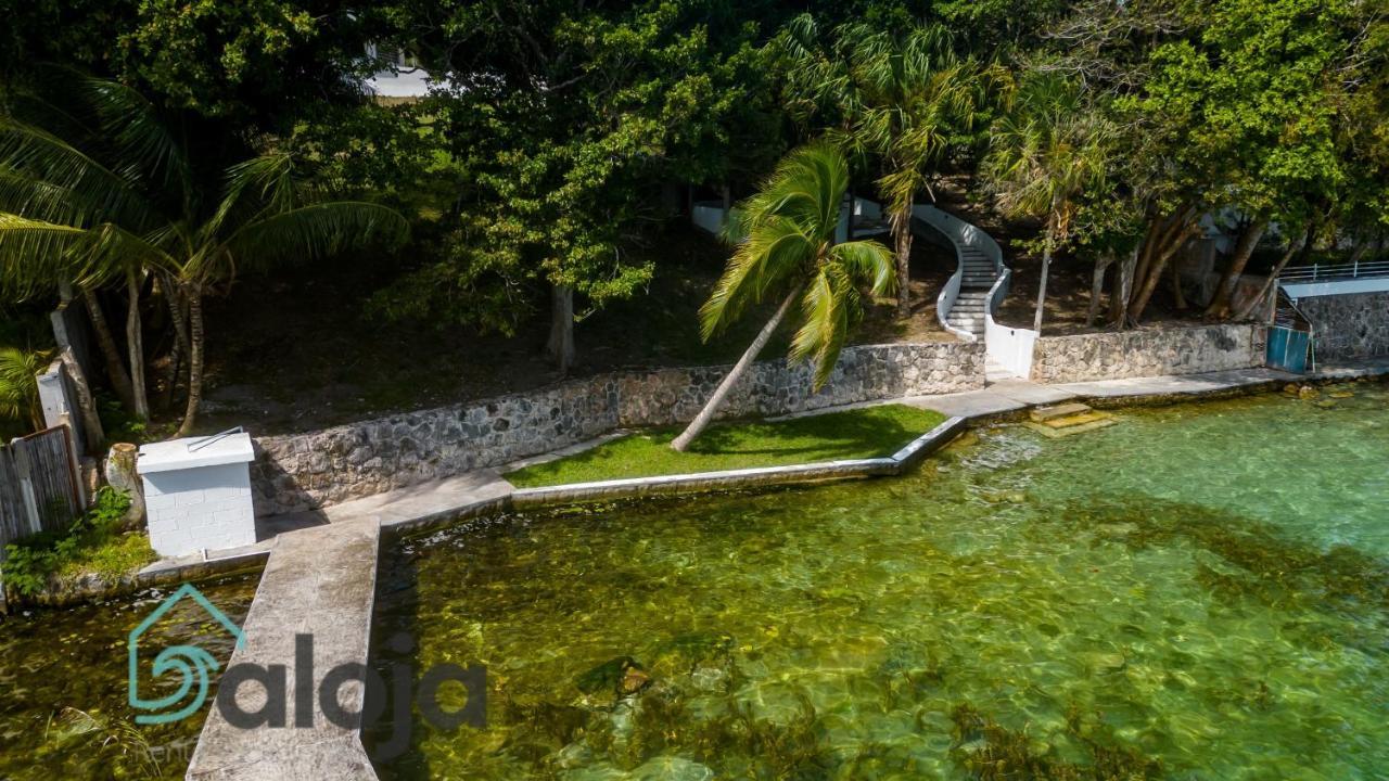 Villa Xtohil With Private Access To The Magic 7 Colors Lagoon Bacalar Exterior photo